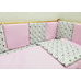 Бортик в детскую кроватку Мозаика-5