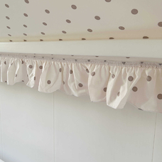 Крыша и шторы для кроватки домика ТД-42